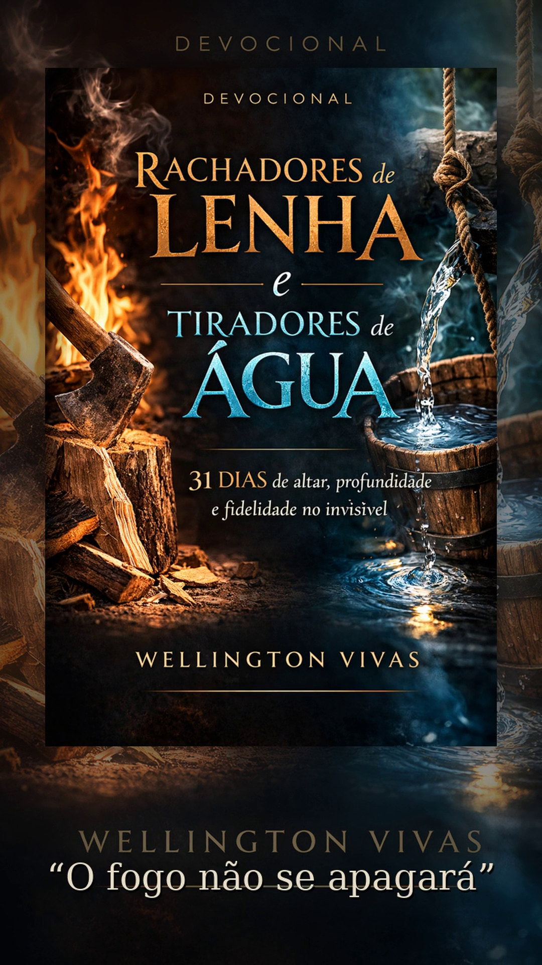 Poster do livro Rachadores de Lenha e Tiradores de Água